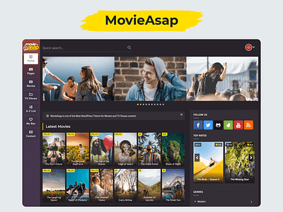 MovieAsap | WordPress Theme for Movies & TV Shows