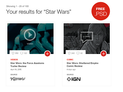 Search Interface ( Free PSD ) free freebie interface psd resource results search ui