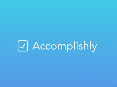 Branding for Accomplishly