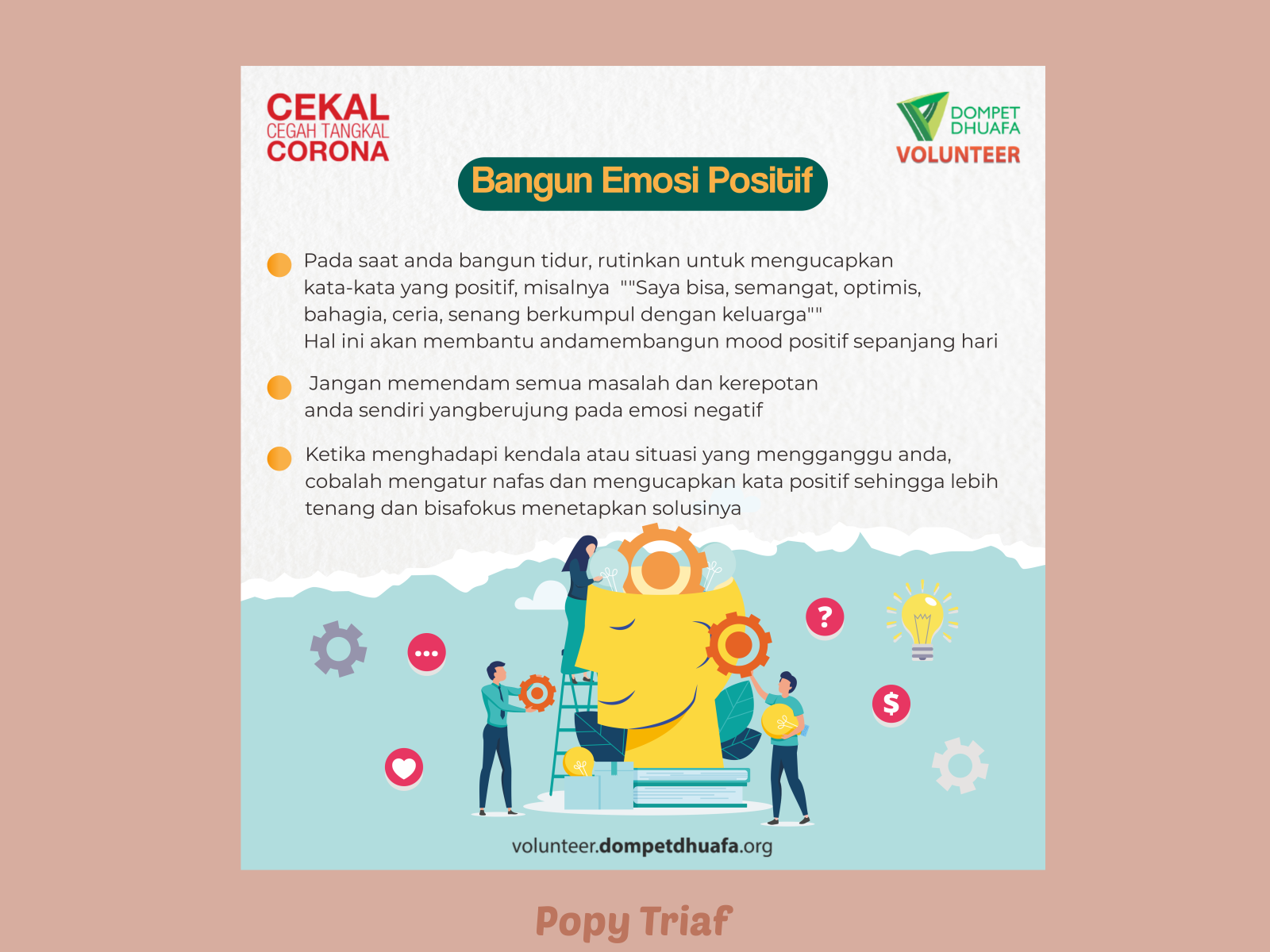 pamlet cegah tangkal corono dompet dhuafa jabodetabe by popy tria febriati on dribbble dribbble