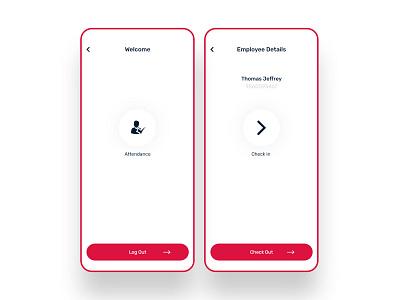 Office Meeting Attendance Ui Design