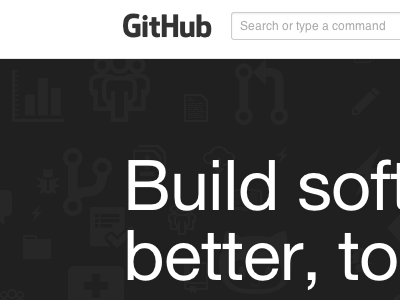 Updated GitHub homepage