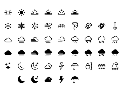 Weather icons bootstrap icons icons