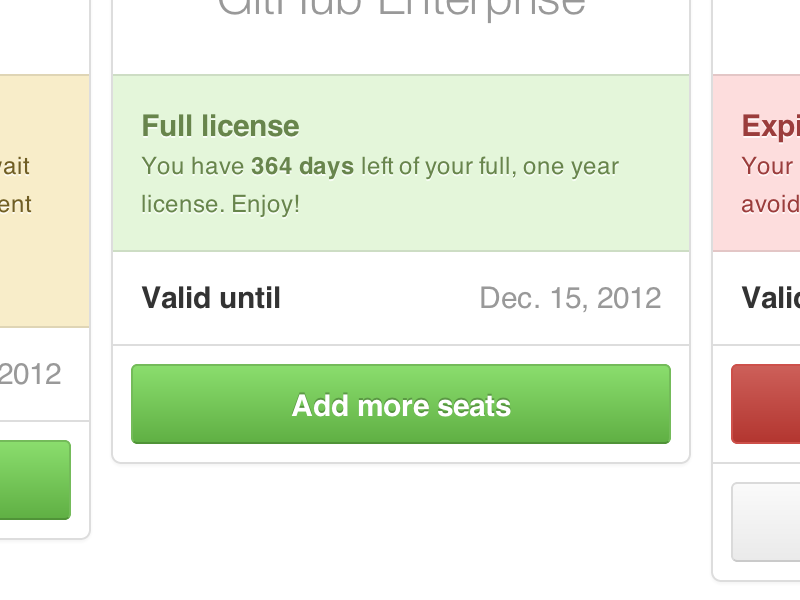License by Mark Otto for GitHub on Dribbble