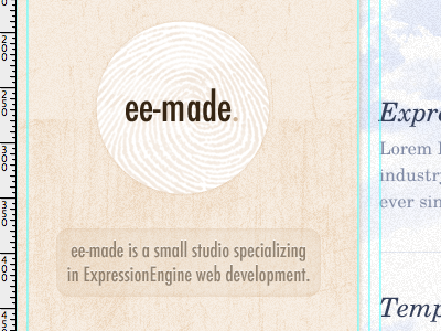 ee-made beige blue futura sky texture wood