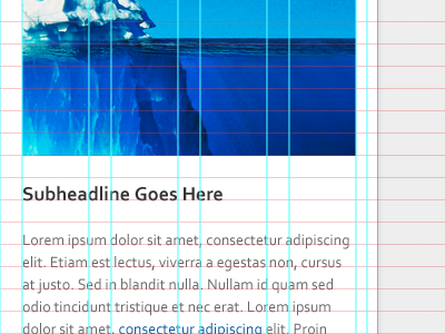 Somethin' somethin' bootstrap grid line height template