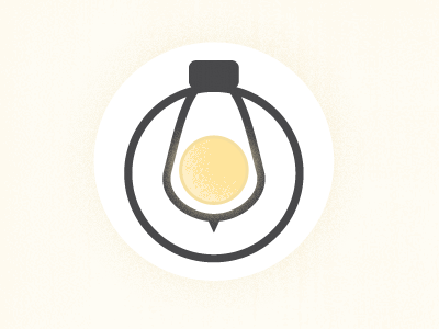 Light Bulb black bulb gold light logo yellow