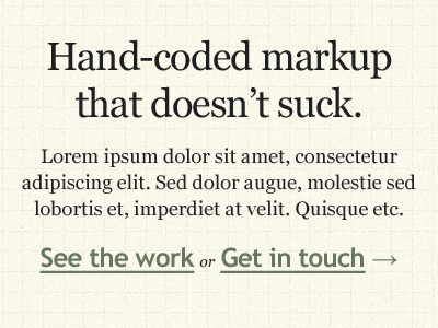 Hand-coded