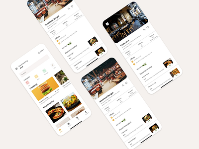 Food app UI