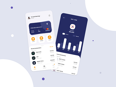 Bank Cards Transactions App UI