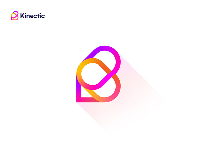 kinectic logo app logo brand identity branding design ecommerce k letter logo letter logo logo logo designer logodesign logomark logos logotype modern logo startup symbol tech company tech logo technology icon