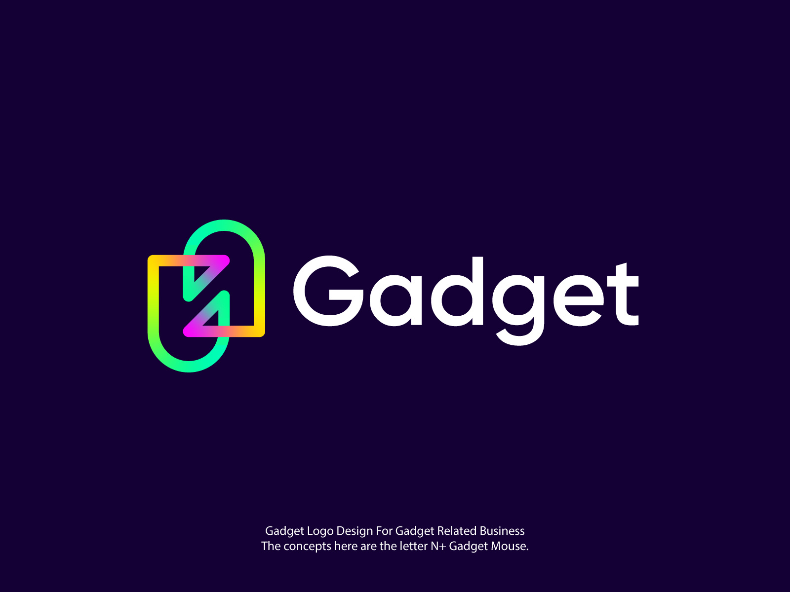 Gadget Logo By Md Al Amin 