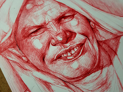 Red Pen Sketch