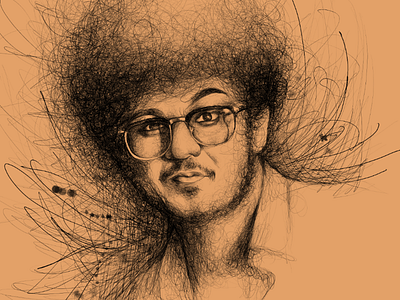 Scribble Sketch Portrait