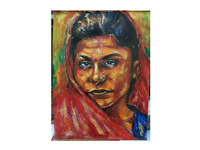 Acrylic Painting Portrait acrylic acrylic paint acrylicpainting acrylics art artist artwork illustration painted painting