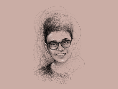 Scribble Sketch scribble sketch portrait art