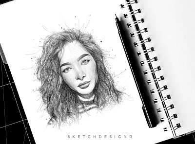 Scribble Sketch artist artwork design illustration lineart portrait portrait art scribble art scribbles sketch sketchbook