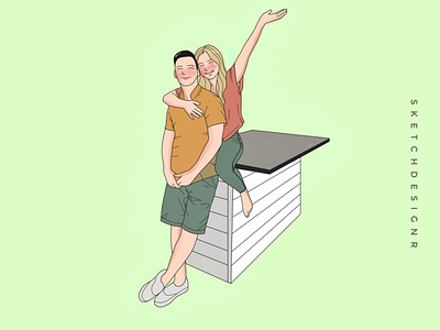 Couple Illustration