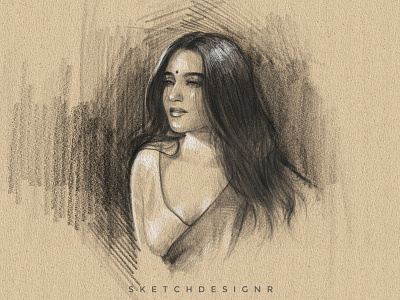 Pencil Rough Sketch artist artwork design illustration pencil sketch portrait portrait art sketch sketchbook