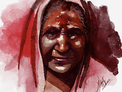 Watercolour Portrait