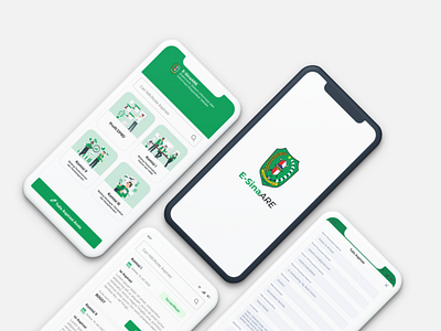 E-SinaARE Mockup graphic design ui ui design ux design ux research