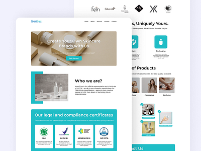 Redesign Website MurniCare branding design graphic design illustration logo minimal redesign ui ux web design