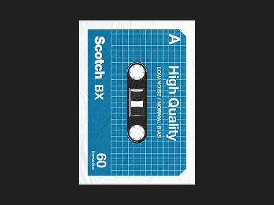 Poster 04 - Audio cassette