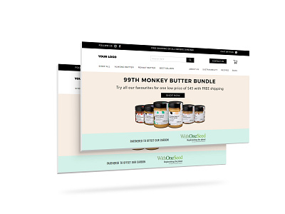 99th Monkey ecommerce ecommerce business ecommerce design ecommerce store graphic design website