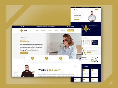 Finance Website | Web Design | Home Page