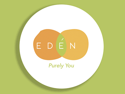 EDÉN | Purely You app branding layout design logo ux