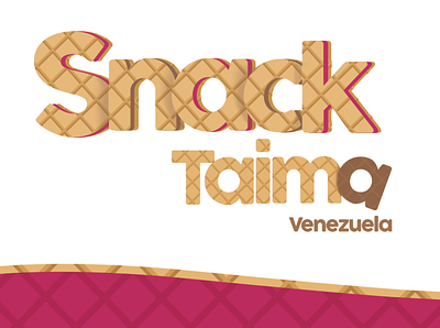 Snack Taima Logo branding illustration logo vector
