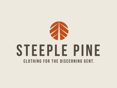 Steeple Pine logo design