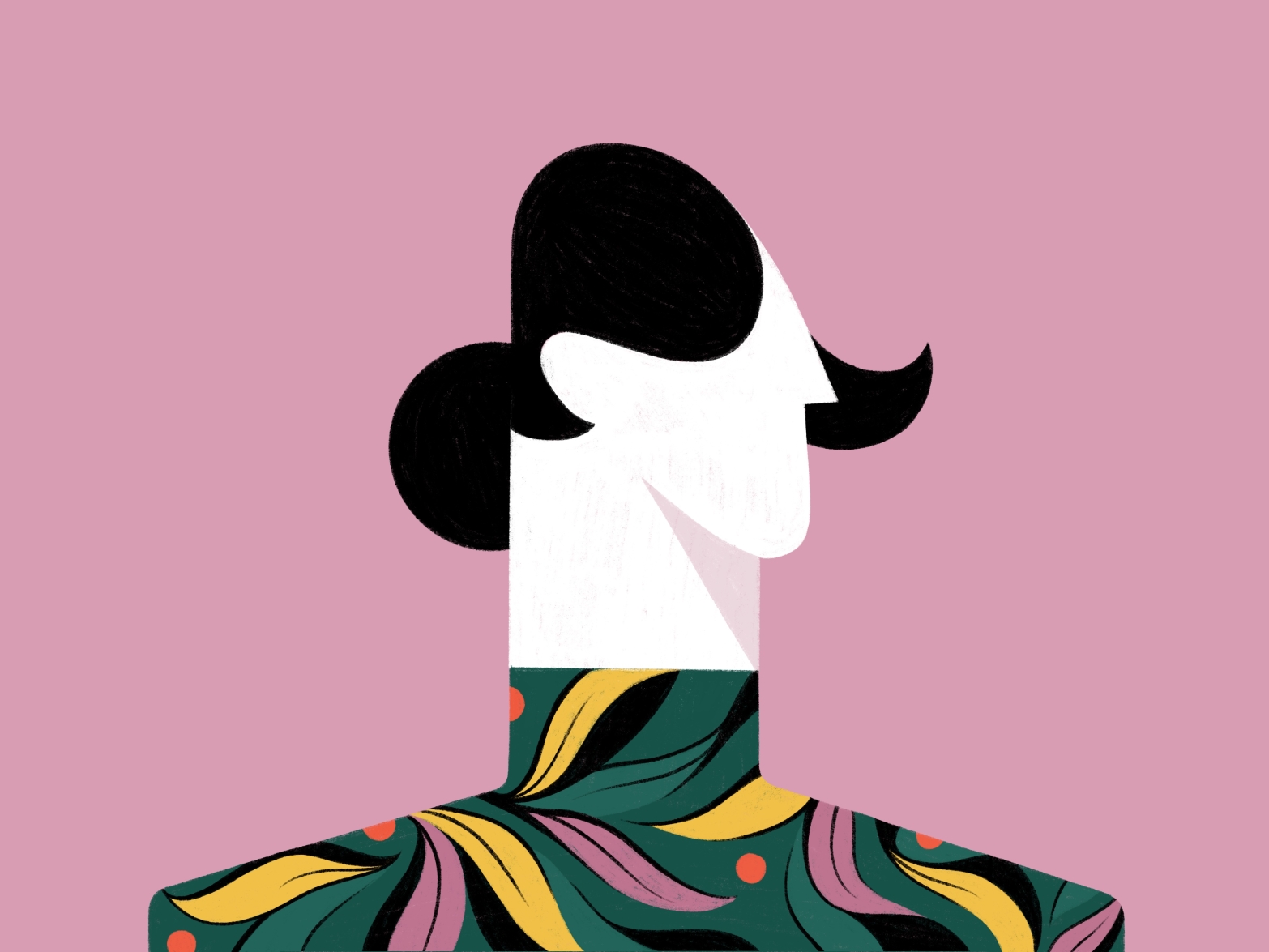Portrait of a Girl by Brianna Miller on Dribbble
