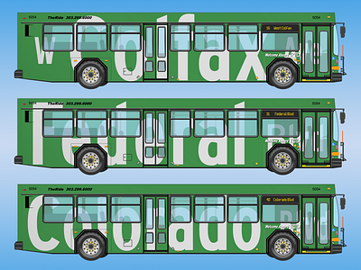 RTD Denver City Bus Branding Concept