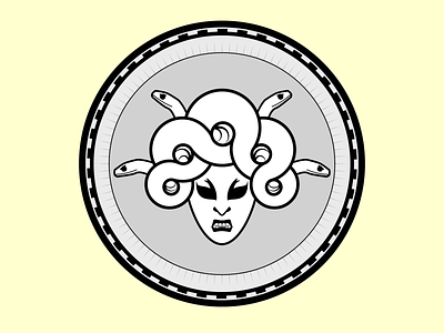 Medusa adobe adobe illustrator branding illustration logo vector vector illustration