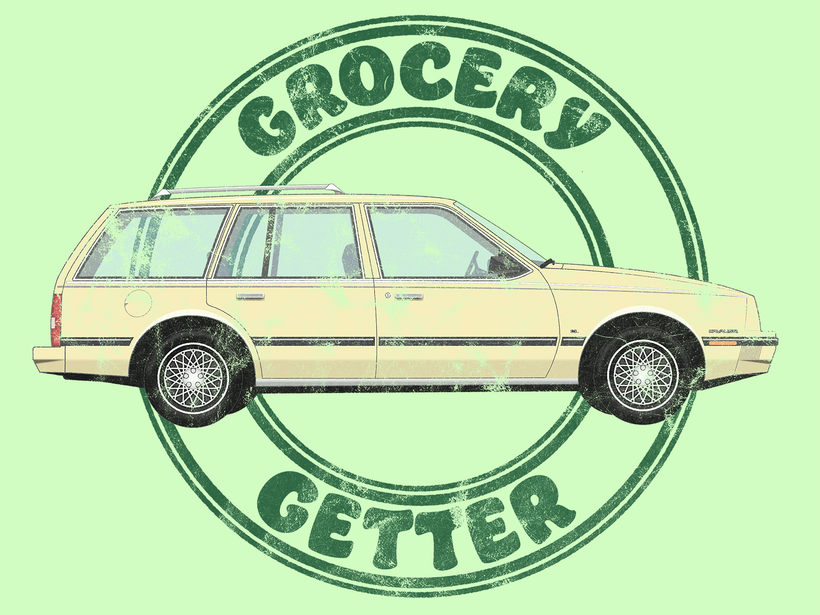 Grocery Getter by Ron Toole on Dribbble