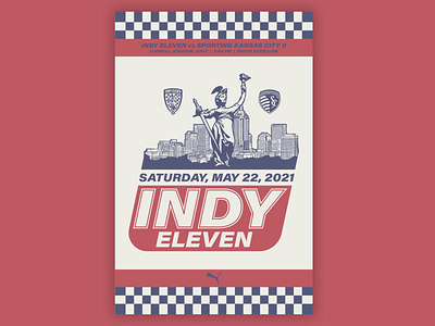 Indy Eleven Game Day Poster: May 22, 2021