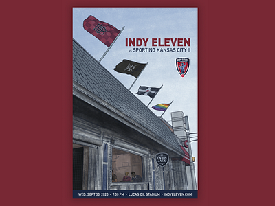 Indy Eleven Game Day Poster: September 30, 2020