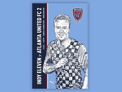 Indy Eleven Game Day Poster: April 16, 2022