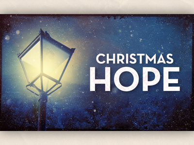 Christmas Hope - v1 christmas hope lamp snow winter