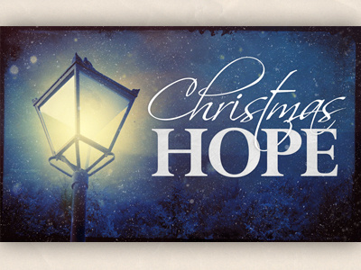 Christmas Hope - Final christmas hope lamp snow winter