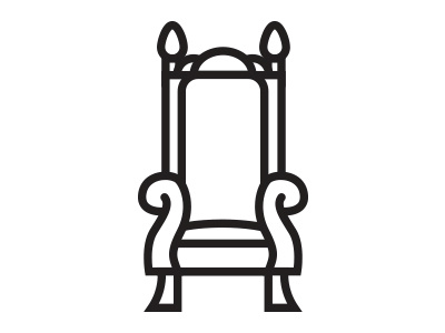 Throne illustration throne