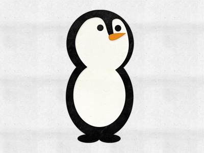 Clever Penguin illustration penguin