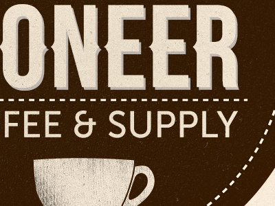 Oneer Fee & Supply coffee logo