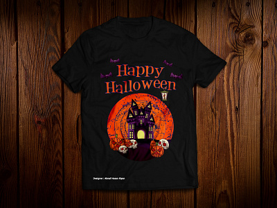 Halloween T Shirt - Horror Design