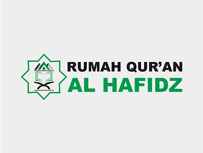 Rumah Qur'an Al-Hafidz animation art branding design illustration illustrator logo minimal typography vector