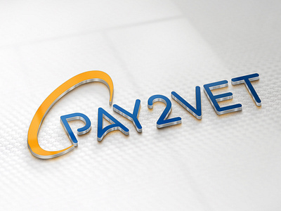 Pay2vet logo design