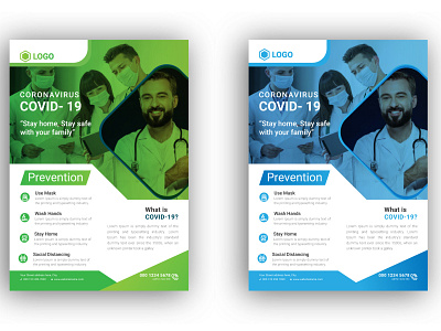 Covid-19 Flyer design banner banner design covid 19 covid19 flyer design creative logo design fluent flyer flyer design logo logo design logo design business logo design minimalist logos design premium