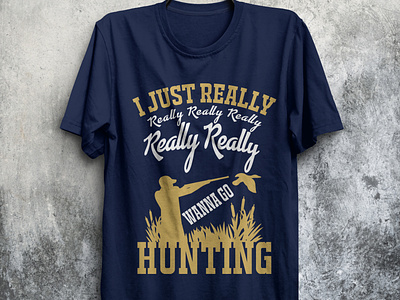 Hunting  t-shirt design