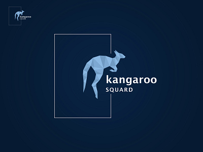 kangaro modern logo icon